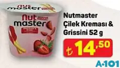 NUTMASTER ÇİLEK KREMASI&GRİSSİNİ 52 G